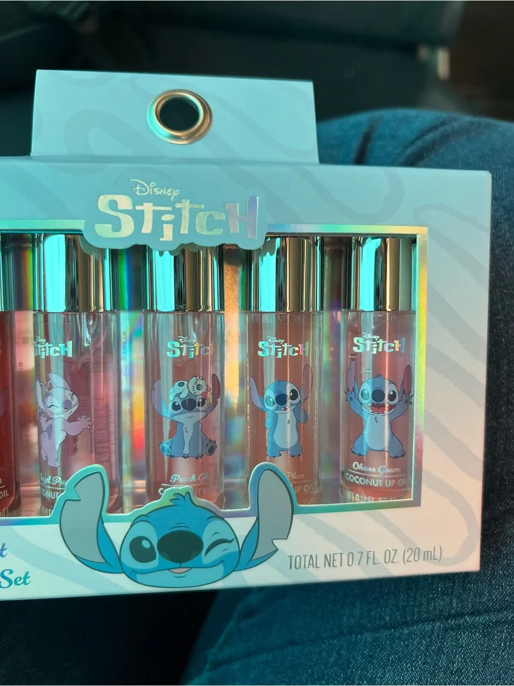 Disney Stitch Coconut Lip Oil Set